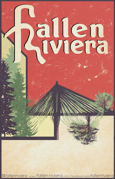 Fallen Riviera Spring Tour Poster