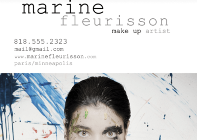Marine Fleurisson Card