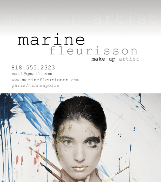 Marine Fleurisson Card